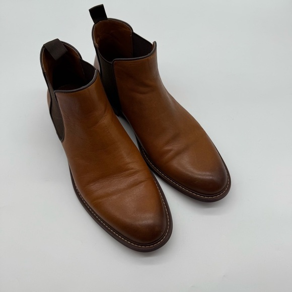 NORDSTROM cognac leather boot men’s main image 10